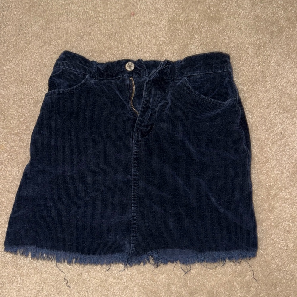 Blue jean skirt